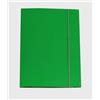 Cartotecnica del Garda Cartella a tre lembi con elastico Cartotecnica del Garda 25x34,5 cm 0,8 mm colore verde - CG0032LBXXXAE03