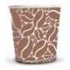 dopla green Bicchieri in CARTA+PE bianchi serigrafati ''MOKA'' conf. 50 pz - 100 ml / 3 oz - 42195