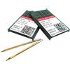 ckpsms GROZ-BECKERT Needle - 20 PZ Groz-Beckert 134-35LR, DPX35LR Gebedur Aghi per Cucito in Pelle di Titanio (16/100)