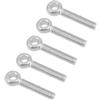QUARKZMAN M6 x 30mm Macchine Spalla Altalena Sollevamento Occhio Bullone 5pz 304 Acciaio Inossidabile Metrico Filettatura Perno Albero Perno oring Bullone per Conduttura Cancello Valvole