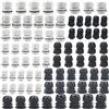 Jiehaojia 80 Pezzi Connettori Pressacavi Impermeabili, IP68 Plastica Impermeabile Regolabile 3-15 mm, Pressacavo Impermeabile Nylon, Pressacavi Elettrici Impermeabili PG7/9/11/13,5/16/19 (Nero, Bianco)