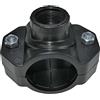 AERZETIX - Collare di Presa per Tubi Ø50x3/4'' - con 2 Bulloni - Fascetta di Derivazione per Tubi Secondari - Raccordo in Plastica per Tubo Acqua con Filettatura Femmina