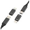 HOYULLI Adattatore OTG Audio USB-C Femmina a Lightning Maschio (2Pack) per Apple iPhone 14 e iPad Tipo C Jack Cavo Dati Connettore Cuffie Convertitore