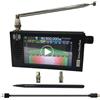 dikkod Full-Bands DSP SDR Radio Receiver 4.3 IPS Screen FM/AM/LSB/USB/CW, 192 kHz Spectrum Rechargeable 5000 mAh Batteria ricaricabile in alluminio Alloy Shell Nice Sound