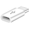 CABLEPELADO - Adattatore da micro USB femmina a USB C maschio, convertitore da micro USB a USB C, velocità di trasferimento dati fino a 480 Mbps, ricarica e sincronizzazione dati, bianco