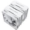 Thermalright Peerless Assassin 120 White CPU Air Cooler, doppia ventola TL-C12W PWM da 120mm, copertura del dissipatore in alluminio, AMD AM4 AM5/Intel LGA 1700/1150/1151/1200/2066