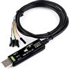 Binghe Industriale USB to TTL Cavo seriale Binghe USB to TTL con FT232RNL Chip con connettore a 4 pin + connettore SH1.0 a 3 pin Circuiti di protezione multipli per Arduino/Win7/8/10/11/Mac/Linux