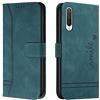 Bravoday Cover per Xiaomi Mi CC9E / Xiaomi Mi A3, Flip Custodia in Pelle PU Portafoglio Custodia per Xiaomi Mi CC9E / Xiaomi Mi A3, con Slot per Schede, Verde