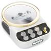 COLSUR Lettore CD Portatile Bluetooth con Altoparlante Lettore Musica da Tavolo a Parete con Supporto Riproduzione TYPE-C/AUX Presa per Cuffie Bianco