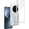REY Pack 3X Cover in Gel TPU Trasparente per Honor Magic 7 PRO, Ultra Sottile 0,33 mm, Morbido Flessibile, Custodia Silicone