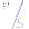 TiMOVO Penna stilo per iPad, Apple Pencil per iPad 2018-2024 10/9/8/7/6a generazione, iPad Pro, iPad Air 3/4/5/6, iPad Mini 6/5, scrittura precisa e disegno Palm Rejection Apple Pencil di prima