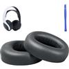 leruiyezs Padiglioni Cuffie PS5,Copri Cuffie Spugna PS5,Nero,Cuscinetti Auricolari Morbidi,Ricambio Cuffie PS5,per Sony PlayStation 5 3D Pulse Wireless Headset,Proteina PU Comfort Isolamento Acustico