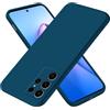 EASSGU Custodia per Samsung Galaxy S23 Ultra (6.8 Inches), Cover Morbida in Silicone TPU - Blu zaffiro