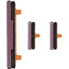 Generic Set di ricambio per pulsante laterale per Samsung Galaxy S9 e S9 Plus, pulsante di accensione e pulsanti del volume (viola)