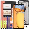 TGHongKy Per Xiaomi Redmi 13C Schermo LCD per Xiaomi Redmi 13C 23100RN82L, 23106RN0DA, 23108RN04Y Display Assemblea Sostituzione Schermo di Vetro Digitalizzatore con strumenti di Riparazione (Nero con Cornice)