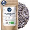 Obvious Tea Fiori di Lavanda Interi Biologici - Infuso Sfuso e Bustine Profumate - 100% Naturale, Senza OGM - Agricoltura Biologica - 200 g (100 tazze)