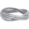Bling Jewelry Braccialetto A Maglia Larga Intrecciata Omega Snake Cobra Set Di Braccialetti Flessibili Incrociati Elastici Per Donne In Acciaio Inossidabile Placcato Argento Adatto Per Polsi Da 8 A 8,5 Pollici