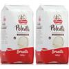 La Veronese | Polenta di Mais Bianco Bramata, Polenta Bianca Ottenuta Dalla Macinazione di Mais Bianco, Prodotto Senza Glutine, Adatta A Piatti di Pesce, Tempi di Cottura Minimi 40 Minuti, 1000g