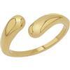 s.Oliver Ring Anelli da Donna in Acciaio Inossidabile, oro, in confezione regalo, 2035769