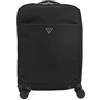 GUESS Follie - Valigia a 8 ruote, nera, a mano, 50,8 cm, colore: nero, Nero, Carry-On 20-Inch, Follie - Valigia a 8 ruote da 20