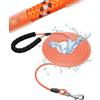 Toozey Guinzaglio per cani - impermeabile e riflettente per la sicurezza - leggero, forte e robusto, guinzaglio da allenamento con cinturino da polso, 5 m/10 m/15 m/20 m per cani di taglia piccola