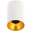 GTV SLV TENSA - Plafoniera quadrata, in alluminio, 96 x 140, IP20, GU10, colore: Bianco