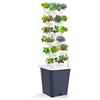 LIROPAU Sistema di coltivazione idroponica 30 baccelli Giardino a torre idroponica per erbe, frutta e verdure da interno, kit di coltivazione aeroponica con pompa idratante e serbatoio d'acqua mobile per gli