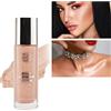 VIOLA HOUSE Makeup Illuminante Liquido, Body Shimmer Glitter, Glitter Per Il Corpo, Liquida Shimmer Make Up, Body Bronzer Highlighter. (Pale Rose Gold)
