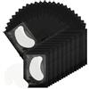 Auptiz 60 Paia Patch Occhi Extension, Cerotti per Estensioni Ciglia Eyelash Pads Occhio Patch, Patch Occhi Trucco Patch Ciglia Cuscinetti per Gel Eye Gel Pads (Nero)