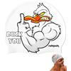 Swimxwin Cuffia Nuoto Silicone Duck You Cuffia Piscina Divertente con Disegni Unisex Uomo Donna Ragazzi Allenamento Competizione Aquagym Triathlon Pallanuoto Open Water Acque Libere Regalo