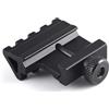ToopMount Supporto tattico su rotaia con Angolo di 45 Gradi Offset 4 Slot da 20 mm Tessitore/Picatinny Adattatore a sgancio rapido per la Caccia e Il tiro