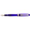 PLATINUM Penna stilografica giapponese Century/Blue - #3776 / penna: musica/musica nib/PNBM-20000#51/realizzata a mano con pennino in oro 14 carati, con confezione regalo