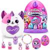 Rainbocorns Eggzania Surprise Mania Trixie the Kitten - Collectible Plush - Over