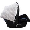 JYOKO KIDS Cappuccio Compatibile con Maxi Cosi Cabriofix (Picnic Vichy)