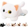 AUNGKWANG Peluche Pesante, Gatto di Peluche, Gatto Kawaii, Cuscino Morbido, Cuscino di Peluches a Forma di Gattino, Regalo per Adulti e Bambini dai 3 Anni in su