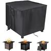 Saking Copertura quadrata per braciere a gas, 71,1 x 71,1 x 63,5 cm, impermeabile, antivento, anti-UV, resistente, per mobili da patio