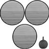 HIYI Set di 3 Riflettori per Ammaccature con Custodia Pannello Riflettente per Ammaccature per Carrozzeria e Porte Vela per Ammaccature per Il Controllo Delle Ammaccature e L'ispezione Della (3Pcs-35cm)