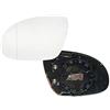 HZ-DESIGN Vetro Specchietto per Specchietto Laterale Vetro SX Riscaldabile Compatibile Con Golf 5 V Tutte Golf 6 VI Solo Variant