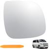 DXiongW Vetro a Specchio Sostituzione Compatibile con VW T5 2010-2015 T6 2016-2012 | Amarok Vetro Specchietto Retrovisore Riscaldabile Asferico Specchio Esterno Destro con VWTransporter Caravelle Multivan