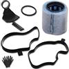 ZAMDOE 11127793164 Filtro di Vapori per BMW 1 3 5 7 Series E46 320D 330D E39 E60 E61 525D 520D 530D X5 E53 filtro olio vapori + Filtro separatore olio basamento motore