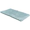 Comart - Tappeto Bagno Fluffy - Qualità Premium - Ultra Morbido - Super Assorbente - Antiscivolo - Lavabile in Lavatrice - Texture in 3D a Pallini - Moderno Scendi Doccia o Vasca - Azzurro - 45x75 cm