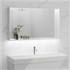 neoro n50 shelf specchio illuminato La: 120 cm, BN0839WM, n50 [Specchi > Specchi]