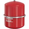 Flamco Flexcon Premium Vaso di espansione a membrana fissa da 25 litri 1/3 bar per impianti di condizionamento e refrigerazione a circuito chiuso e riscaldamento, rosso, 15 anni di garanzia 16923