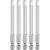 QUARKZMAN 5pz Punte per Cacciavite Chiave Esagonale 5mm (H5) Metrico 1/4 Attacco Esagonali 80mm (3,2) Punta Magnetica Lunghe Acciaio S2 Punta per Trapano Piatta Grado Industriale per Viti