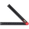 Neoteck Angle Finder Digitale 300mm/12 inch 0~360° Righelli Inclinometro Digitale Goniometro Digitale Inclinometro LCD Retroilluminazione con Funzione Data Hold e Azzeramento