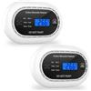 XINDUM Rilevatore di Monossido di Carbonio,10 Anni di Batterie Incluse,Rivelatore di CO con Schermo LCD,Funzione Test/Mute,Standard EN 50291