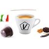 Caffè Shop Compatibili con Capsule Nespresso®, Capsule Miscela Cappuccino alla Vaniglia Linea Espresso (50 Capsule)
