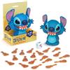 PlayMonster Disney Stitch Laughing Game - Gioco da Tavolo Divertente per Bambini dai 6 Anni in su - Rapidità e riflessi - Stitch elettronico con Suoni, Dadi e gettoni - 2+ Giocatori - Batterie Incluse