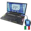 VTech Bit Smart Genius Plus Nero, Computer Interattivo Bambini, Computer con Mouse Incluso, 164 Attività, Computer Didattico Bilingue Italiano e Inglese, Tastiera QWERTY, Batterie Incluse, 6-11 Anni