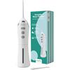 Nyra Beauty Tech Nyra - Irrigatore orale portatile 1500 mAh, 3 modalità (Normale/Morbido/Pulse), serbatoio 150 ml smontabile, pressione 40-90 psi, ricaricabile e silenzioso, 70 dB per pulizia dentale profonda e